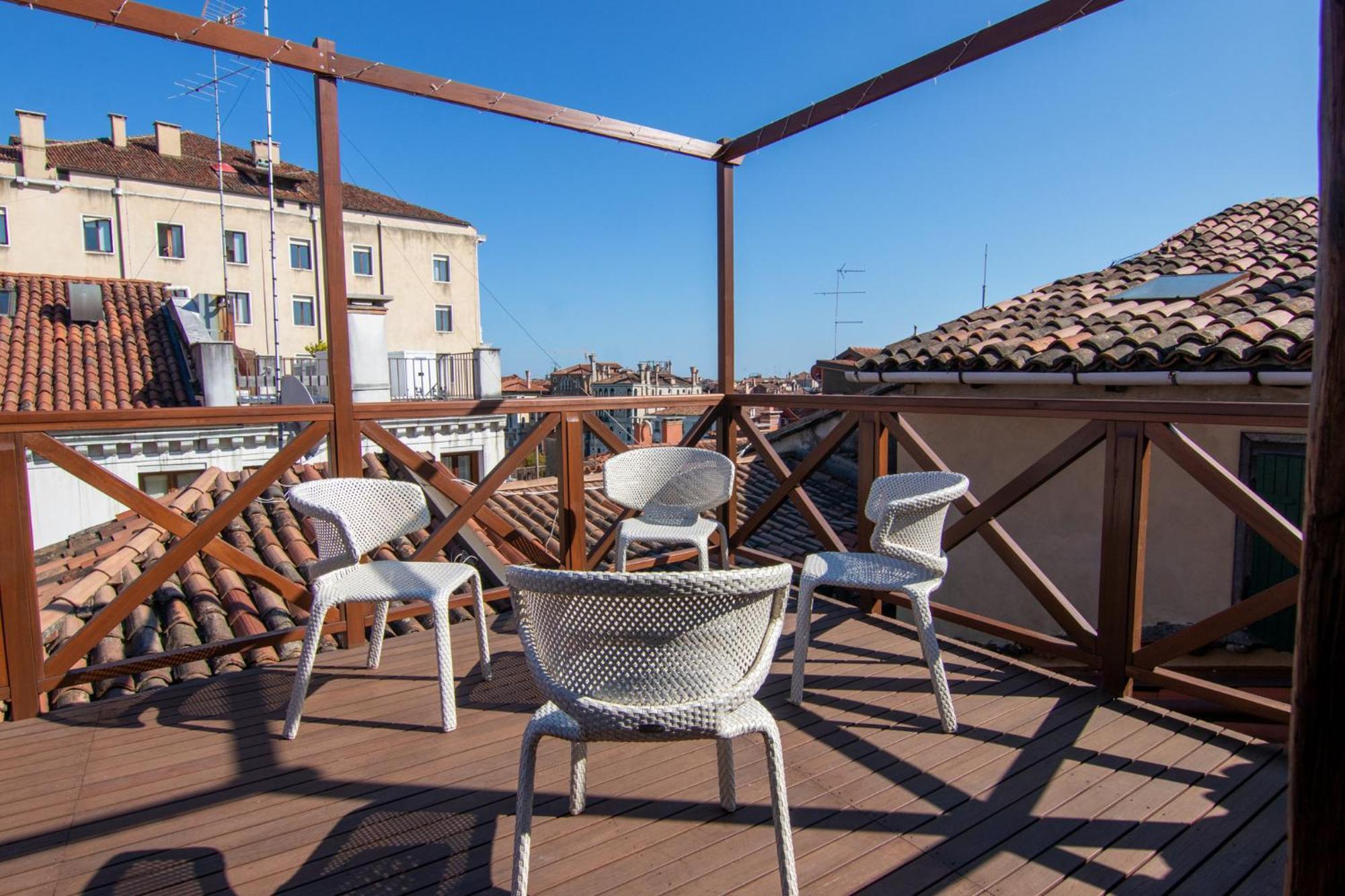 Apartamento Roof-top Terrace Vicino San Marco E Canale Grande Venecia