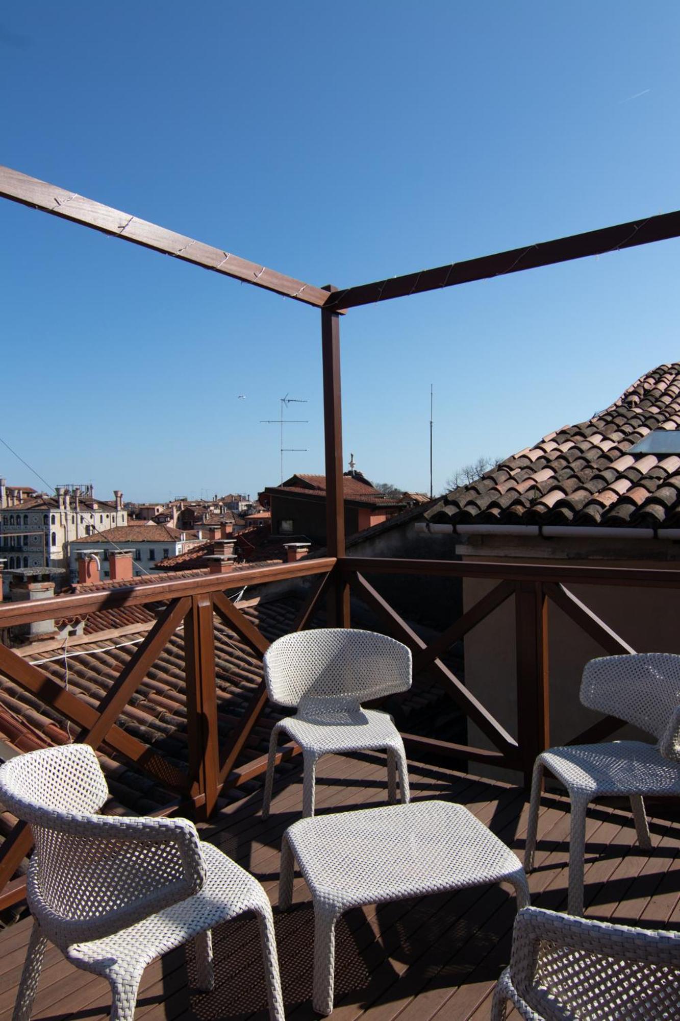 Roof-top Terrace Vicino San Marco E Canale Grande Apartamento Venecia